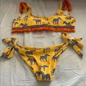 Romwe Zebra Bikini 🦓